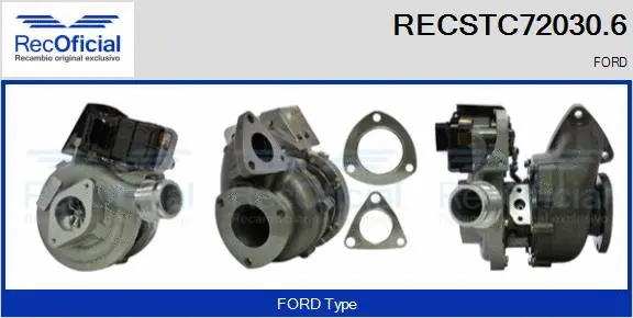 Charger, charging (supercharged/turbocharged) (RECSTC72030.6)