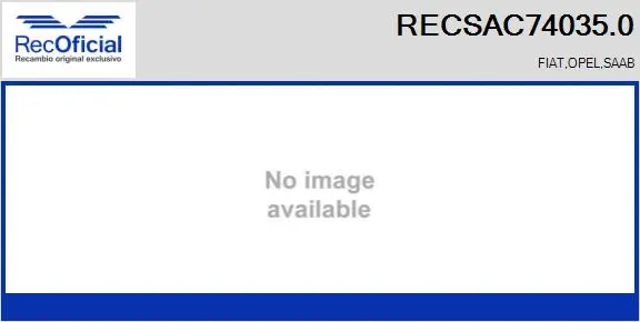 Compressor, air conditioning (RECSAC74035.0)