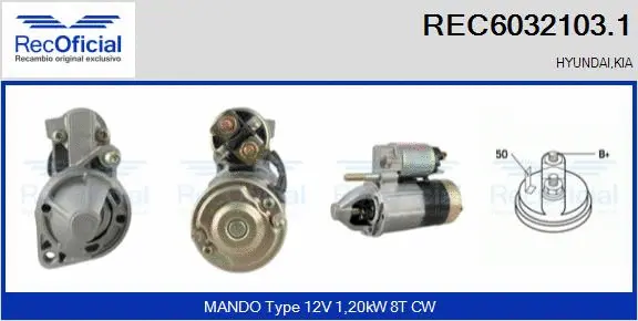 Starter (REC6032103.1)