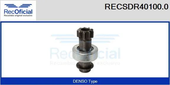 Pinion, starter (RECSDR40100.0)