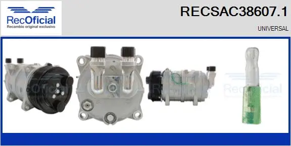 Compressor, air conditioning (RECSAC38607.1)