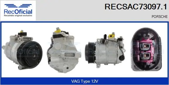 Compressor, air conditioning (RECSAC73097.1)
