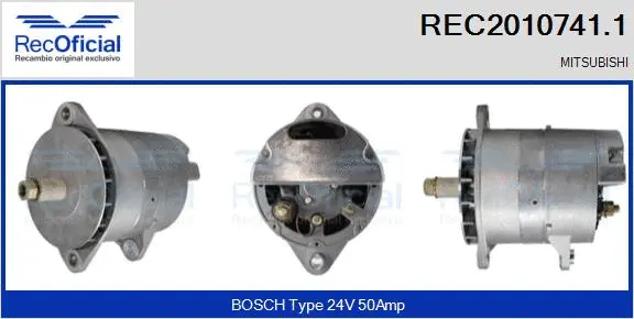 Alternator (REC2010741.1)