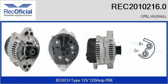 Alternator (REC2010216.0)