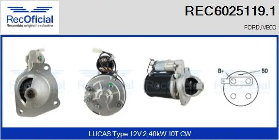 Starter (REC6025119.1)