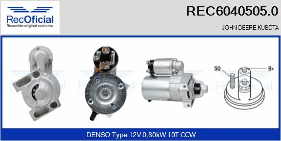 Starter (REC6040505.0)