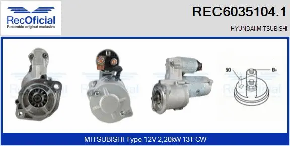 Starter (REC6035104.1)