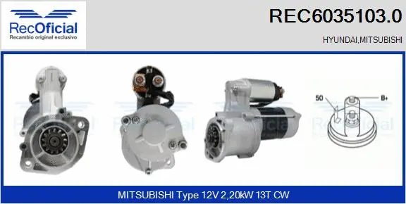 Starter (REC6035103.0)