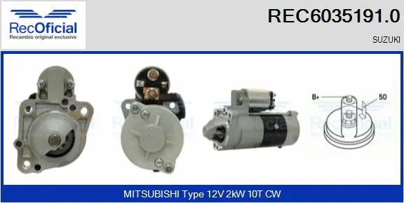 Starter (REC6035191.0)