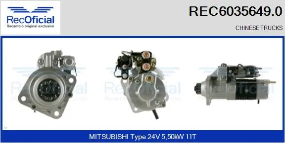 Starter (REC6035649.0)