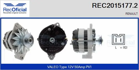 Alternator (REC2015177.2)