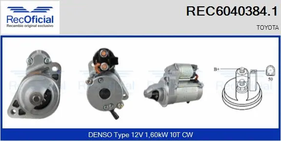 Starter (REC6040384.1)