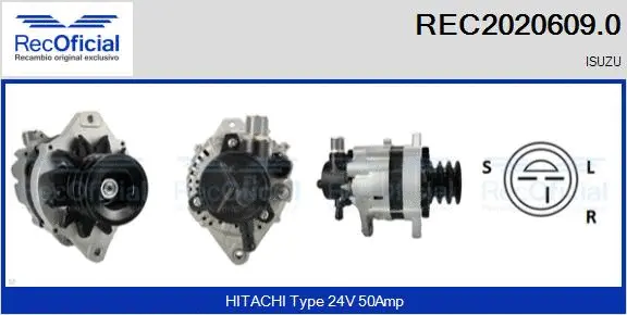 Alternator (REC2020609.0)
