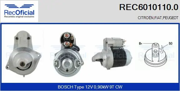 Starter (REC6010110.0)