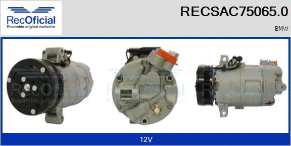 Compressor, air conditioning (RECSAC75065.0)