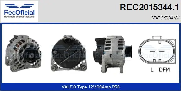 Alternator (REC2015344.1)