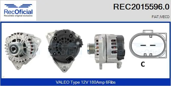 Alternator (REC2015596.0)