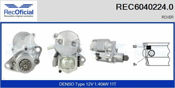 Starter (REC6040224.0)