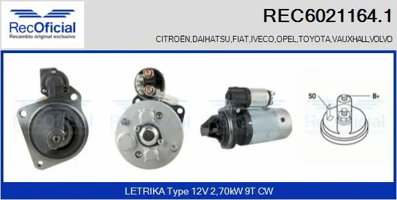 Starter (REC6021164.1)