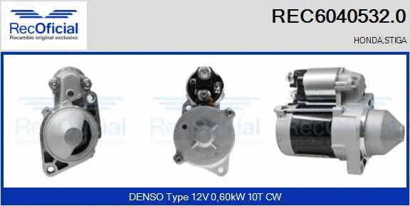 Starter (REC6040532.0)