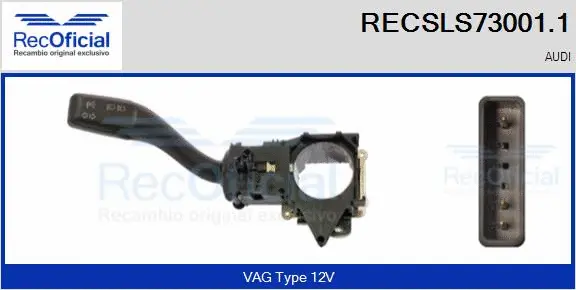 Steering Column Switch (RECSLS73001.1)
