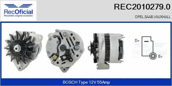 Alternator (REC2010279.0)