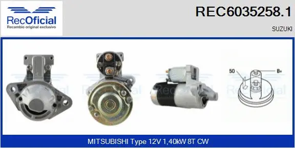 Starter (REC6035258.1)