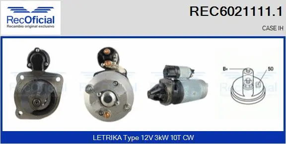 Starter (REC6021111.1)