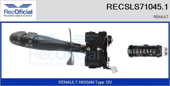 Steering Column Switch (RECSLS71045.1)