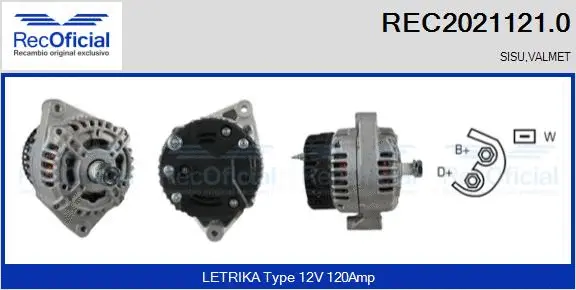 Alternator (REC2021121.0)