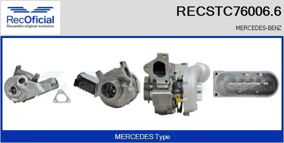 Charger, charging (supercharged/turbocharged) (RECSTC76006.6)