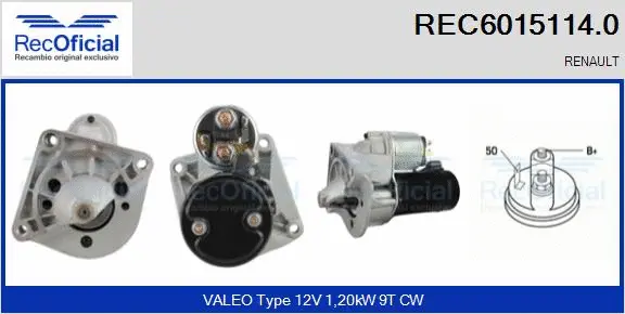 Starter (REC6015114.0)