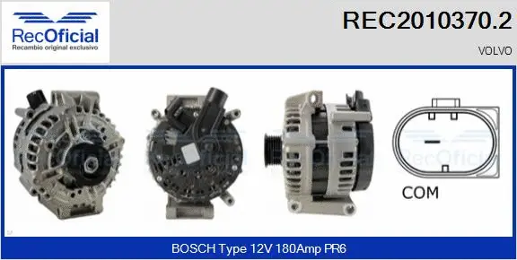Alternator (REC2010370.2)