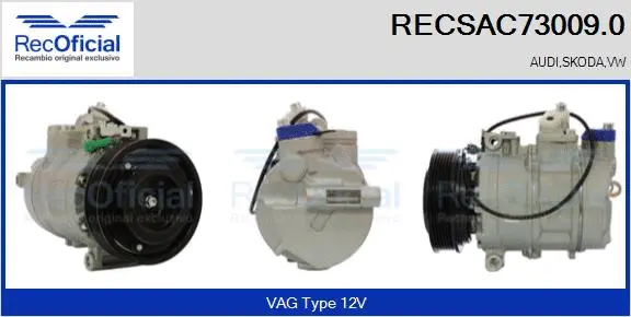 Compressor, air conditioning (RECSAC73009.0)