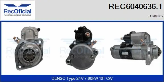 Starter (REC6040636.1)