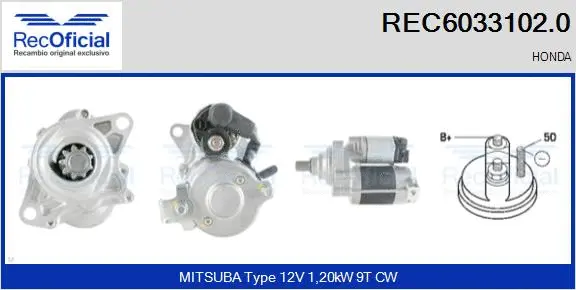 Starter (REC6033102.0)