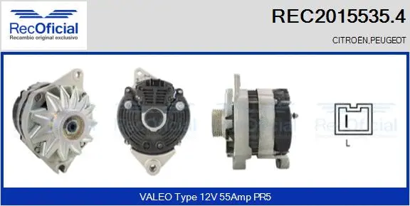 Alternator (REC2015535.4)