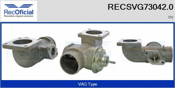 EGR Valve (RECSVG73042.0)