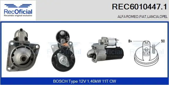 Starter (REC6010447.1)