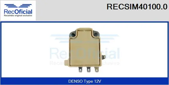 Switch Unit, ignition system (RECSIM40100.0)