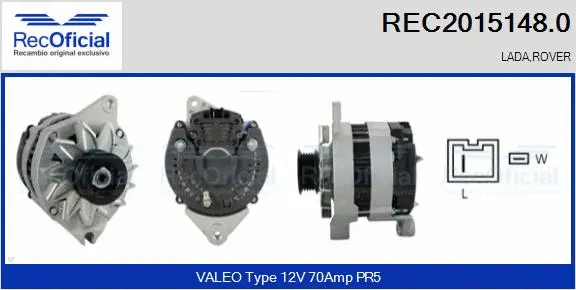 Alternator (REC2015148.0)