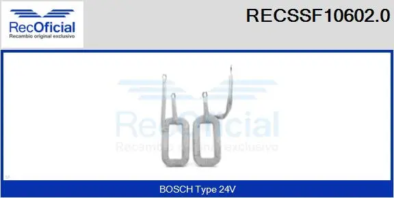 Field Winding, starter (RECSSF10602.0)