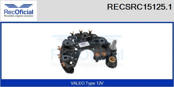 Rectifier, alternator (RECSRC15125.1)