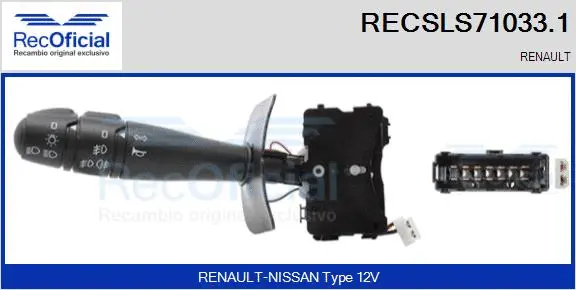 Steering Column Switch (RECSLS71033.1)