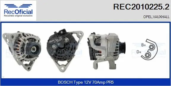 Alternator (REC2010225.2)