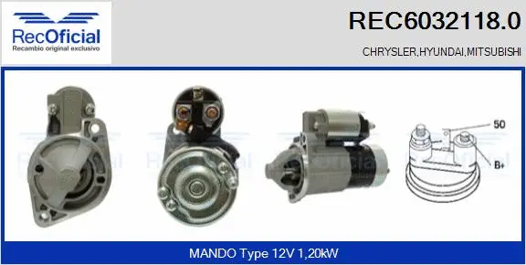 Starter (REC6032118.0)