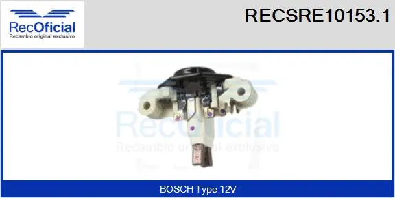 Alternator Regulator (RECSRE10153.1)