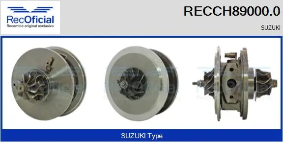 Core assembly, turbocharger (RECCH89000.0)