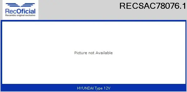 Compressor, air conditioning (RECSAC78076.1)