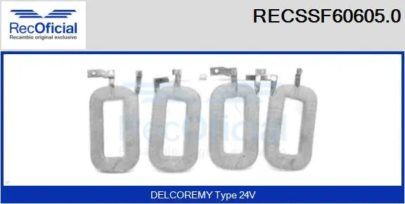 Field Winding, starter (RECSSF60605.0)